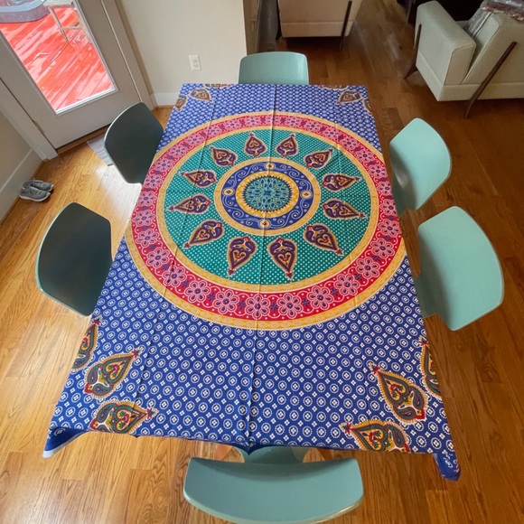 Tablecloth that can be used for a yoga, a meditation mat. Etc - Picture 6 of 6
